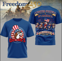 Buc-ees 250th Anniversary America, 250th years of Freedom – All Over Shirt