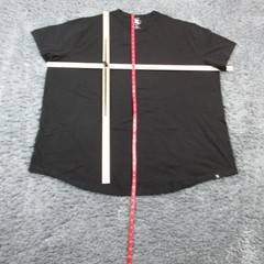 STRONGSIZE Shirt Mens 5XL Black Longer Crew Neck Tagless Oversized NWOT