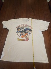 Toei Animation White Dragon Ball Z Graphic T-Shirt Large