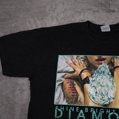 Vintage Shaka Wear ‘Shine Bright Like a Diamond’ T Shirt XXL Forever Diamond