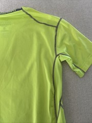 Nike Pro Combat Men’s Compression Training Short Sleeve T-Shirt Volt Yellow Sz M