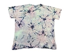 LAT Tie Dye T Shirt Unisex XL Tie Dye Tribal Art Kokopelli Unique Tee Distressed