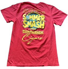 Lyrical Lemonade Cole Bennett Summer Smash T Shirt Small Red Hip Hop Rap Tee