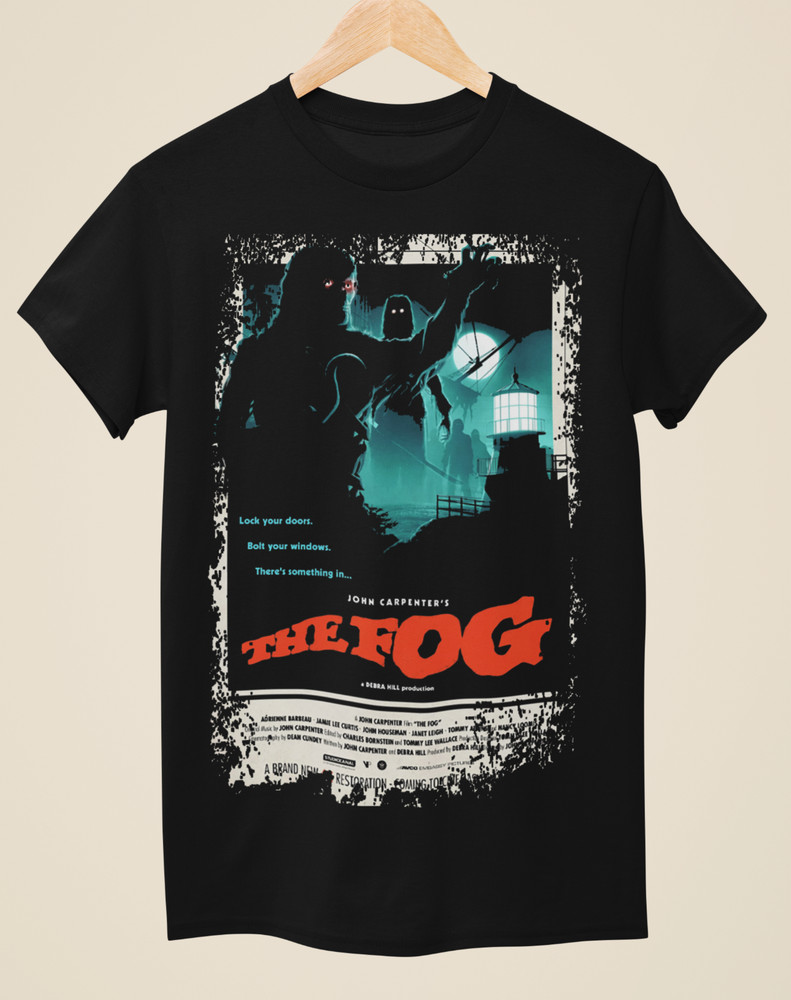 The Fog – Movie Poster Inspired Unisex Black T-Shirt