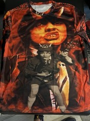 AC/DC Shirt XXL 3D Angus Young