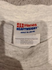 Vintage Single Stitch Coca-cola T Shirt! Size XL Made In USA Hanes NWOT Coke Gre