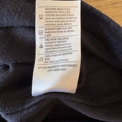 VINCE Men’s Long-Sleeve Ribbed Knit Henley Top-Black-Crewneck Casual Basic-Sz XL