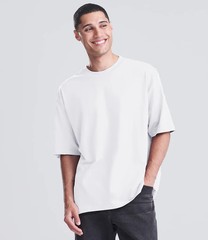 Heavyweight Cotton Boxy T-Shirt AWDis Over Sized Fit Short Sleeve Crew Neck Tee