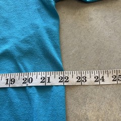 Vintage 90s Made In USA Single Stitch Top Blue Eagle Nature Summer Graphic Tee