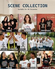 Custom T-Shirts: Print Your Photo/Logo Front & Back, Unisex Personalized Tee