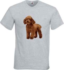 Cockapoo Dog Brown Pet Family Novelty T Shirt Various Colours And Sizes