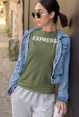 Express Inc T-Shirt Bankrupt Fashion Retailer Defunct Store Logo Tee