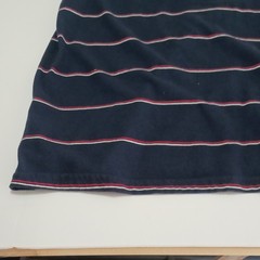 Goodfellow & Co Men’s Blue/Red/White Striped Short Sleeve Crew Neck Tee 2XL