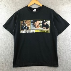 Tim McGraw Southern Voice Tour 2010 Black T-Shirt Country Music Band Tee M