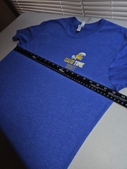Tupelo High School 2021 Game Time Xl Mens Blue Double-sided Graphic Logo Tshirt