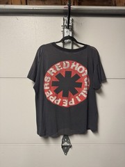 Vintage 1992 Red Hot Chili Peppers Frank Kozik T Shirt Black Size Large