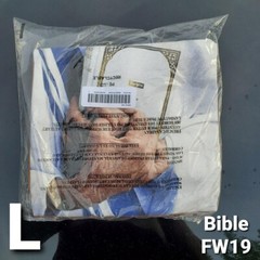 Supreme Bible Tee in Burnt Orange FW19 Deadstock/ religion pope hands jesus