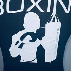 University Of Alabama Boxing Sports Club Black Men’s Small Shirt Sleeve T-Shirt