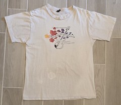 Vintage Harvest Moon Festival Shirt 1989 Music Band Large Colorado Thrashed 80s