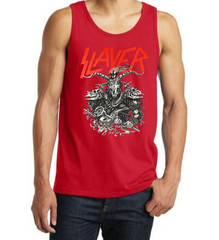 SALYER WARRIOR Heavy Metal Band Black Tank Top