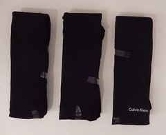 3 GENUINE CALVIN KLEIN SIZE 2XL 100% COTTON T-SHIRTS BLACK WHITE GRAY V NECK