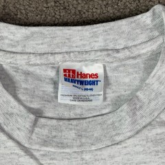VTG 90s Hanes Heavyweight Selway River Map T Shirt Men’s Large