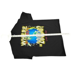 Vintage Where Will You Be in 2000 AD T-Shirt Men’s XL Black Las Vegas Made USA