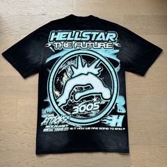 New Hell Studios star UFO spacecraft Men’s Cotton Short Sleeve T-shirt