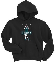 AJ Brown Philadelphia Eagles Philly AIR CREW HOODED SWEATSHIRT