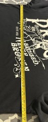 Prps Shirt Men’s L Black Japanese Denim Bruises Never Broken Graphic Logo