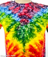 Tie Dye T-Shirt Unisex Colorful All Cotton T-Shirts Assorted Patterns