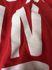 Outrank Men’s Red Streetwear Trust NUN Graphic Shirt Size XL