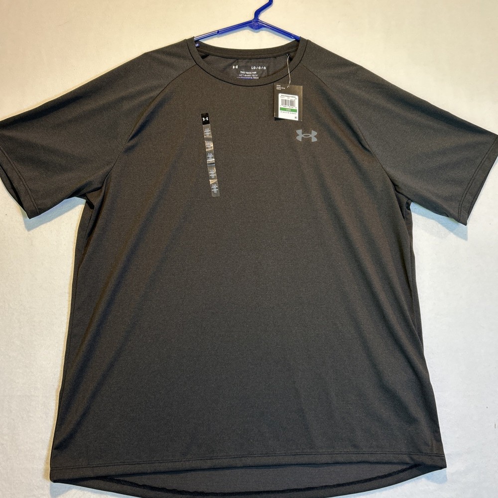 Under Armour Mens Large Athletic Tech 2.0 T-Shirt Short Sleeve 1326413-001 NWT