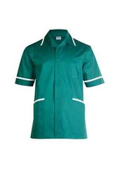 Mens Premium Tunic Uneek Healthcare Hospital Nurse Salon Spa Barbers Plain UC924