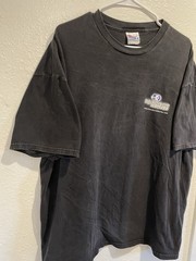 VINTAGE 90s Foundry Networks Tech Promo T-Shirt Hanes Beefy-T Black XXL Rare