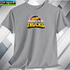 HW Monster Trucks T-Shirt Logo Many Colors Size S to 5XL Made in USA