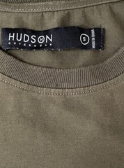 Mens Shark Teeth Camo Shirt Hudson Outerwear Ringer Tee T-Shirt S