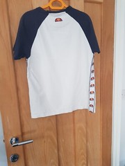 Ellesse T Shirt Size S 38″ Chest Slight Peeling Of Logo As Shown
