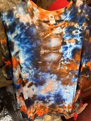 Extra Large MADE TO ORDER * Pick 3 Colors – Tie Dye T-shirt