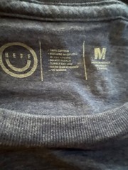 NEW NWOT LOT OF 2 Neff T-Shirts Mens Size MEDIUM Cotton Heather Gold Logo/Orange