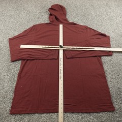 NEW 5.11 Tactical Shirt Mens 2XL Red Hooded Long Sleeve Hoodie Graphic Logo Tee