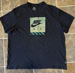 Nike Air Men’s Black T-shirt Size XXL