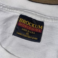 Vintage LIVE Lightning Crashes Album Song T-shirt 1995 BROKUM XL Rock Band Music