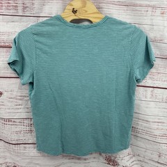 Marine Layer Shirt Mens Large Striped Short Sleeve Pocket Crewneck Casual Preppy