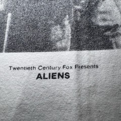 Aliens Movie 1986 Double Sided T Shirt Large Men’s