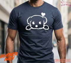 Unisex Cute Puppy Love T SHIRT,T shirt women,T shirt men,T shirt vintage Mom Dad