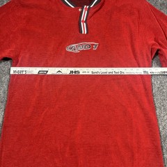 Vintage And 1 Shirt Mens XXL Henley Terry Cloth 90s Y2K Basketball Street Ball
