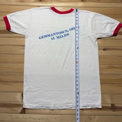 Vintage 70s Dannon Yogurt Road Runners Club Series Ohio Ringer T-Shirt – Large