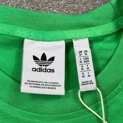 Adidas Originals Trefoil Ess Tee Men’s Medium Energy Green T-Shirt New With Tags