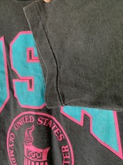 Vintage Olympics Training Center Shirt Mens Sz L Single Stitch Sports USA 80s